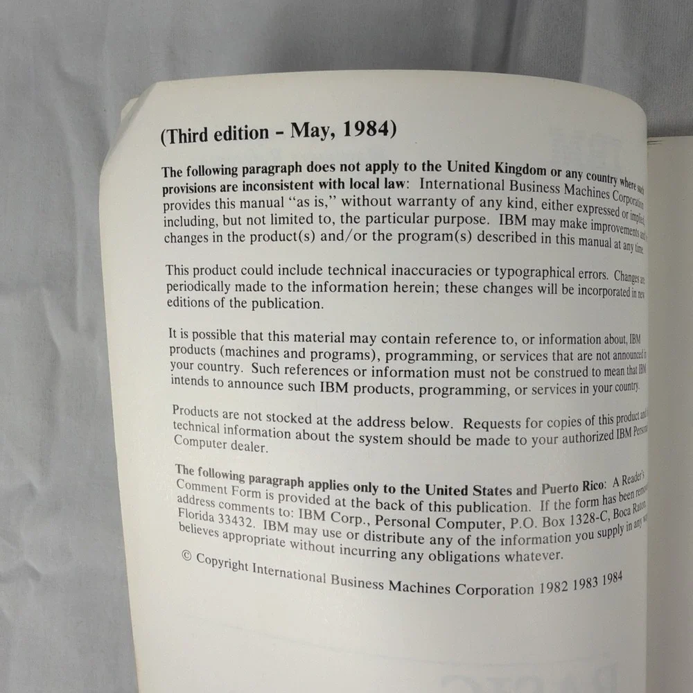 IBM Basic Handbook General Programming Information